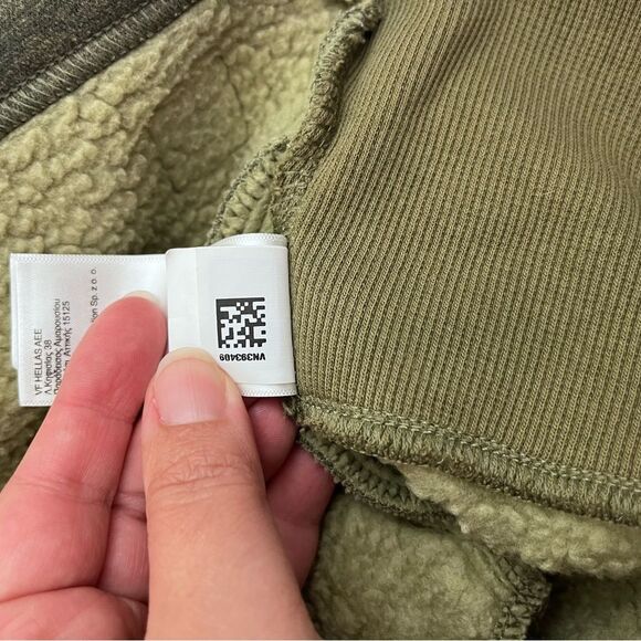 The North Face Tech Sherpa Pullover Fleece Sweatshirt Hoodie Large - Picture 10 of 11